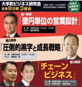 大手町ビジネス研究会:定例B日程5月部会 大手町ビジネス研究会:定例B日程5月部会