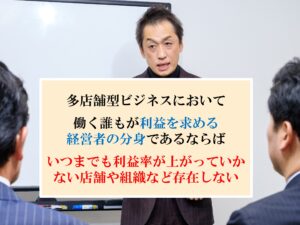 利益率が上がっていかない既存店などあり得るのか？