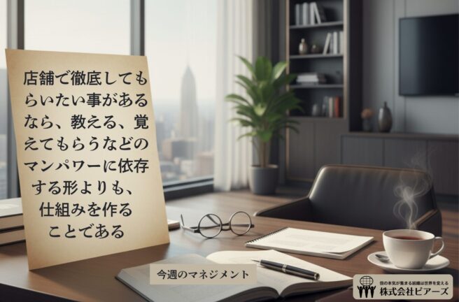 第512号 お客様に言ってもらいたい事が全店で徹底できるようになった会社は何をしたのか 第512号 お客様に言ってもらいたい事が全店で徹底できるようになった会社は何をしたのか